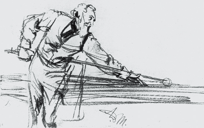  Adolpyh Von Menzel —— 速写 视点出版 (133)